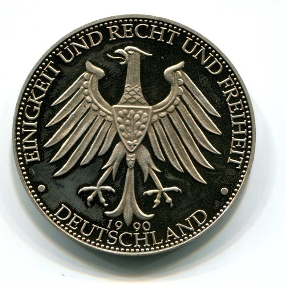 1990 Germany Medal (b735-42) - Picture 2 of 2